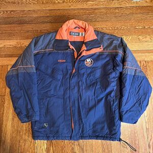 90s New York islanders ccm puffer‎ jacket